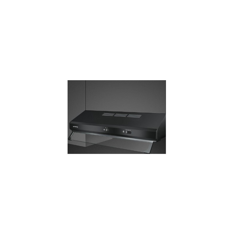 cappa aspirante smeg ksec61ne3 c 115w nero