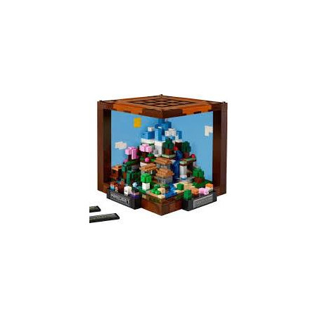 lego minecraft 21265 banco da lavoro 1187pz