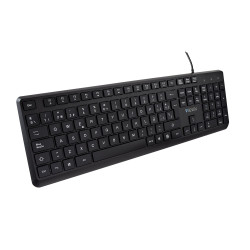 tastiera v7 usb cablato qwerty nero [ku350es]