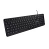 tastiera v7 usb cablato qwerty nero [ku350es]