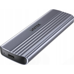 box esterno ssd unitek m.2 pcie nvme usb-c 10gbps grigio [s1241b01]