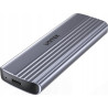 box esterno ssd unitek m.2 pcie nvme usb-c 10gbps grigio [s1241b01]