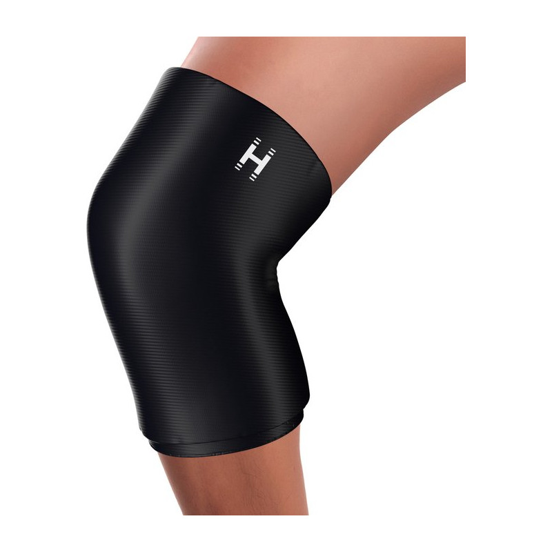 supporto per ginocchio e gomito homedics in gel caldo e freddo nero