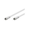Cavo antenna satellite f/f 10 mt bianco