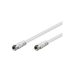 Cavo antenna satellite f/f 2,5 mt bianco