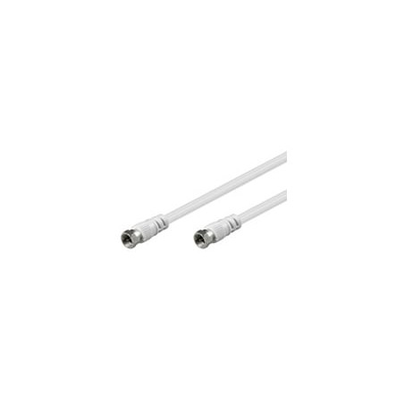 Cavo antenna satellite f/f 2,5 mt bianco