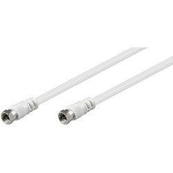 Cavo antenna satellite f/f 20 mt bianco