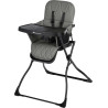 seggiolone salvaspazio bebeconfort lily max 15kg grigio