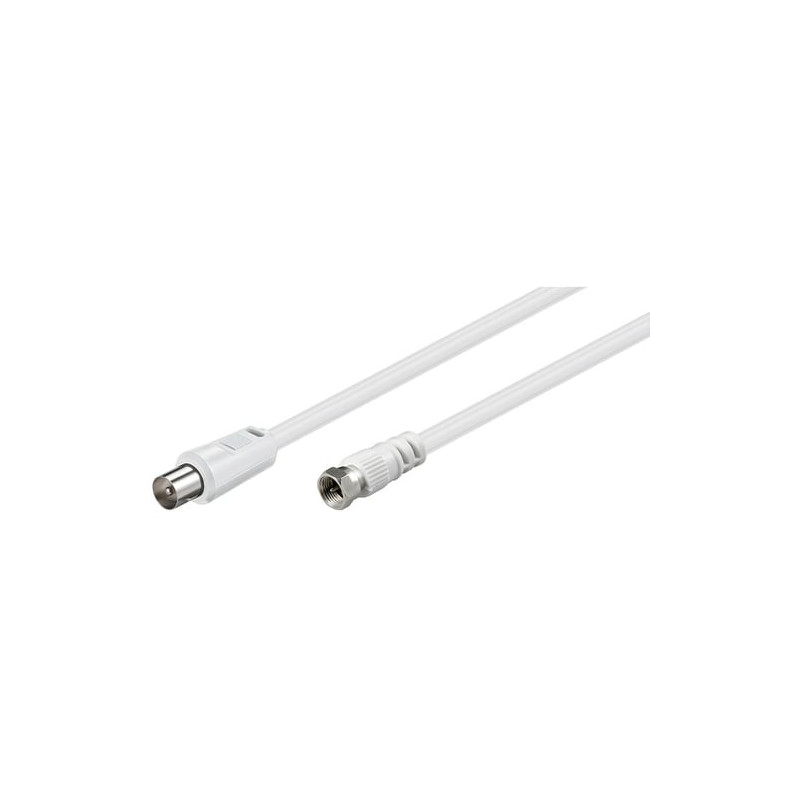 Cavo antenna tv f/iec m/m 1,5 mt