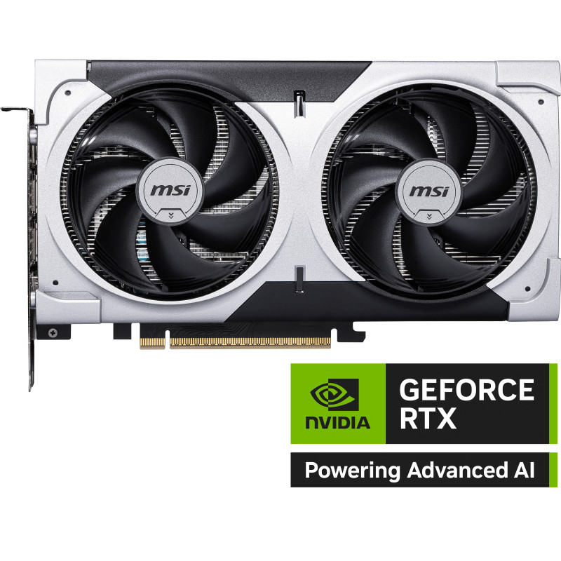 scheda video nvidia msi geforce rtx 5060 ti 8gb gddr7 256bit argento