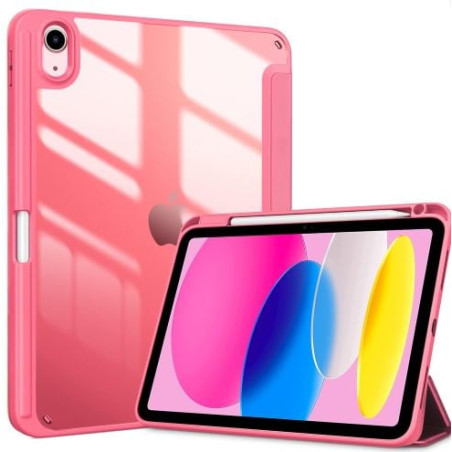 custodia cygnett per ipad a16 11-10.9 10th gen cherry rosa [cy5433tekvi]