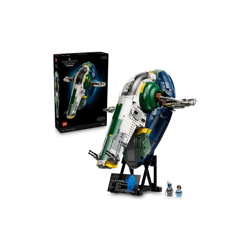 set da construzione lego 75409 astronave classe firespray di jango