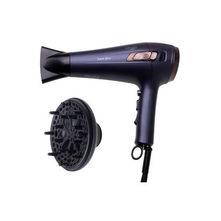 asciugacapelli adler ad 2273 2400w viola scuro [ad 2273]