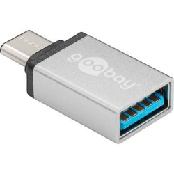 goobay usb 2.0 adattatore [1x spina usb-c? - 1x presa a usb