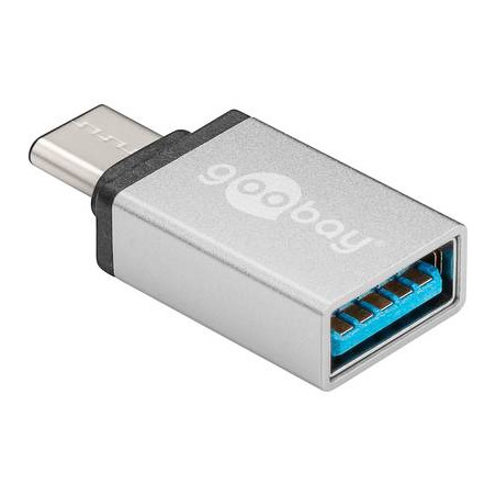 goobay usb 2.0 adattatore [1x spina usb-c? - 1x presa a usb