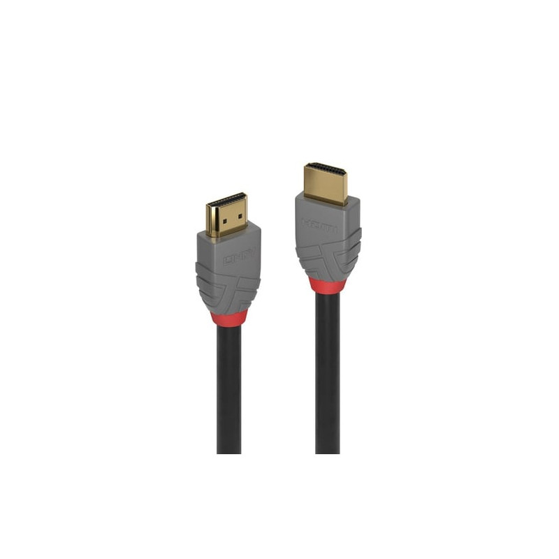 cavo lindy 36961 high speed hdmi kabel, anthra line 0,5m [36961]