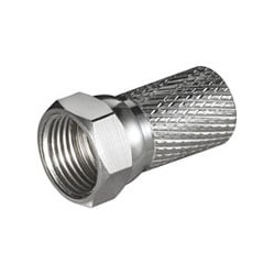 Connettore f per cavo antenna diametro 7 mm