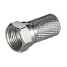 Connettore f per cavo antenna diametro 7 mm