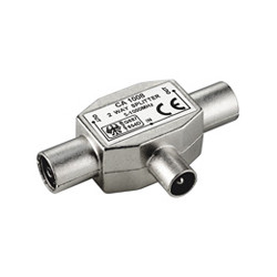 Sdoppiatore per antenna rf 2 femmina/maschio 9.5 mm