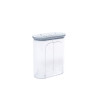 barattolo stefanplast ermetico portacereali con dosatore 20cm grgio