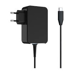 alimentatore notebook lc-power usb-c 90w nero [lc-nb-gan-90-c]