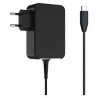 alimentatore notebook lc-power usb-c 90w nero [lc-nb-gan-90-c]