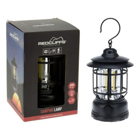 lampada campeggio koopman c22005010 redcliffs led ricaricabile usb