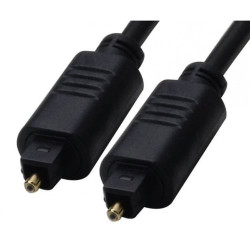 Cavo audio ottico digitale toslink (spdif) 2 mt. ? 5 mm