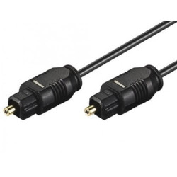 Cavo audio ottico digitale toslink (spdif) 1 mt. ? 2.2 mm