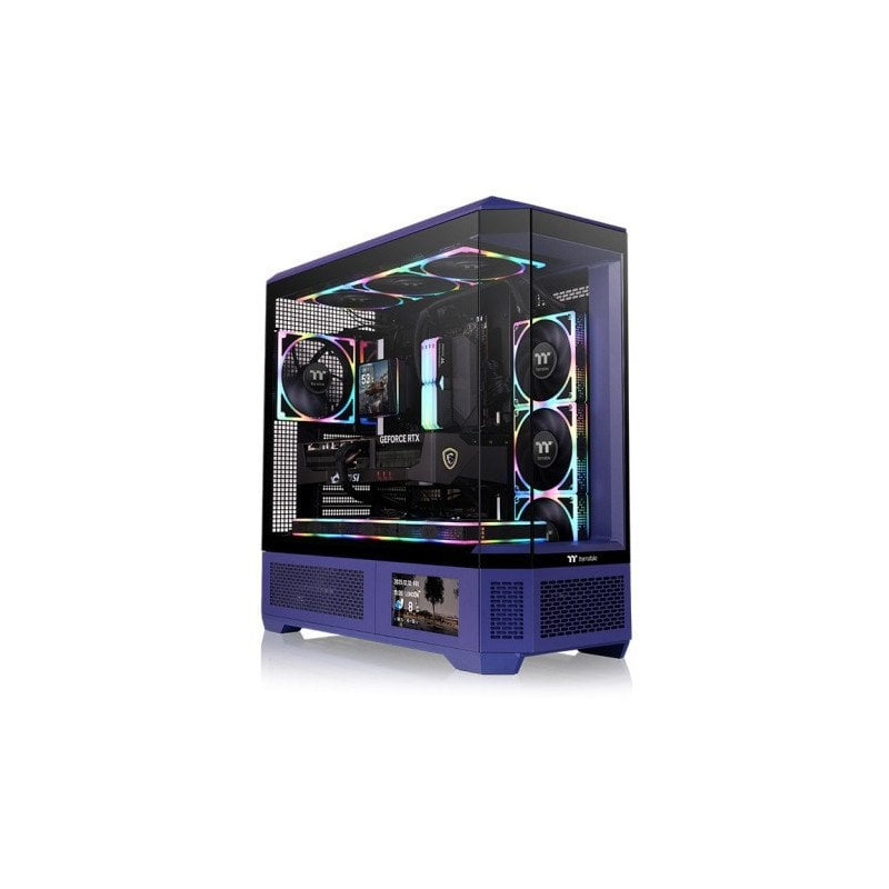 case termaltake view 600 tg big-tower e-atx viola/nero [ca-11h-00fnwn-00]
