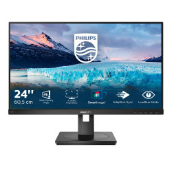 monitor led 24'' philips s line 242s1ae full hd 1920x1080p/4ms/classe