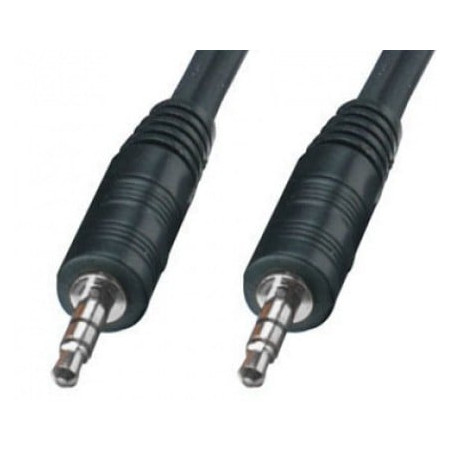 Cavo audio stereo jack 3.5 mm m/m 0,6 mt.