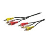 Cavo audio video 3 x rca m/m 5mt