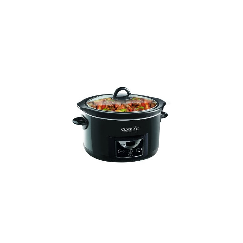 pentola crockpot sccprc507b050countdown slow cooker 4.7lt 3impostaz.cott.ceram.