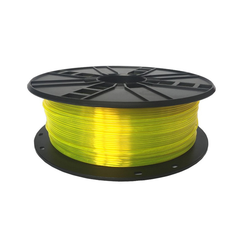 cartuccia 3d gembird pla giallo 1.75mm 1kg schmale spule [3dp-petg1.75-01-y]