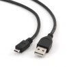 cavo usb gembird usb 2.0 a / micro-usb b m/m 1.8m nero [ccp-musb2-ambm-6]
