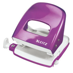 perforatore 2 fori nexxt series 5008 wow viola metal max 30fg leitz