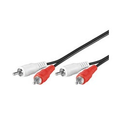 Cavo prolunga stereo rca chinch 2x rca m/m 10mt