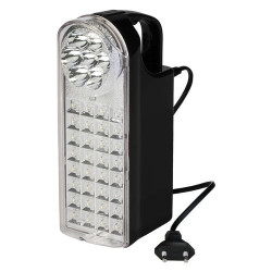 lampada portatile polypool di emergenza ricaricabile 230v 39led [pp3300]