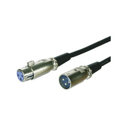 Cavo prolunga xlr cannon 6 mt. col. nero