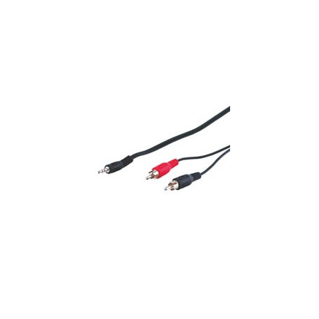 cavo stereo jack 3, 5 mm a 2 x rca maschio 20,0 mt