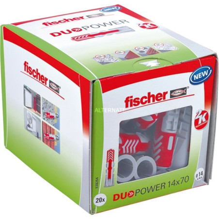 tassello fischer duopower 14x70 20 pezzi [538254]
