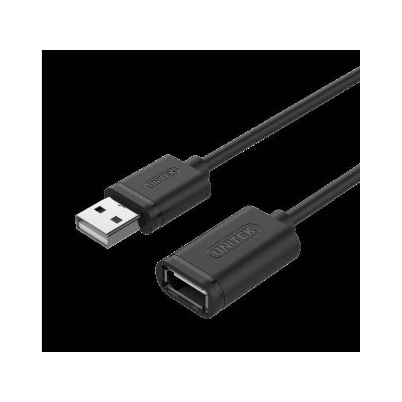 cavo unitek y-c417gbk usb usb2.0 am-af, 3.0m [y-c417gbk]