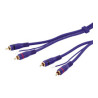 Cavo audio video 2 rca m/m 5 m blu