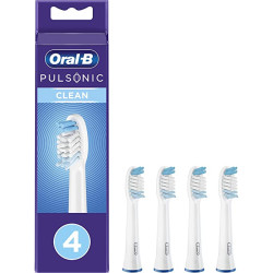 set 4 testine di ricambio spazzolino pulsonic clean - oral-b