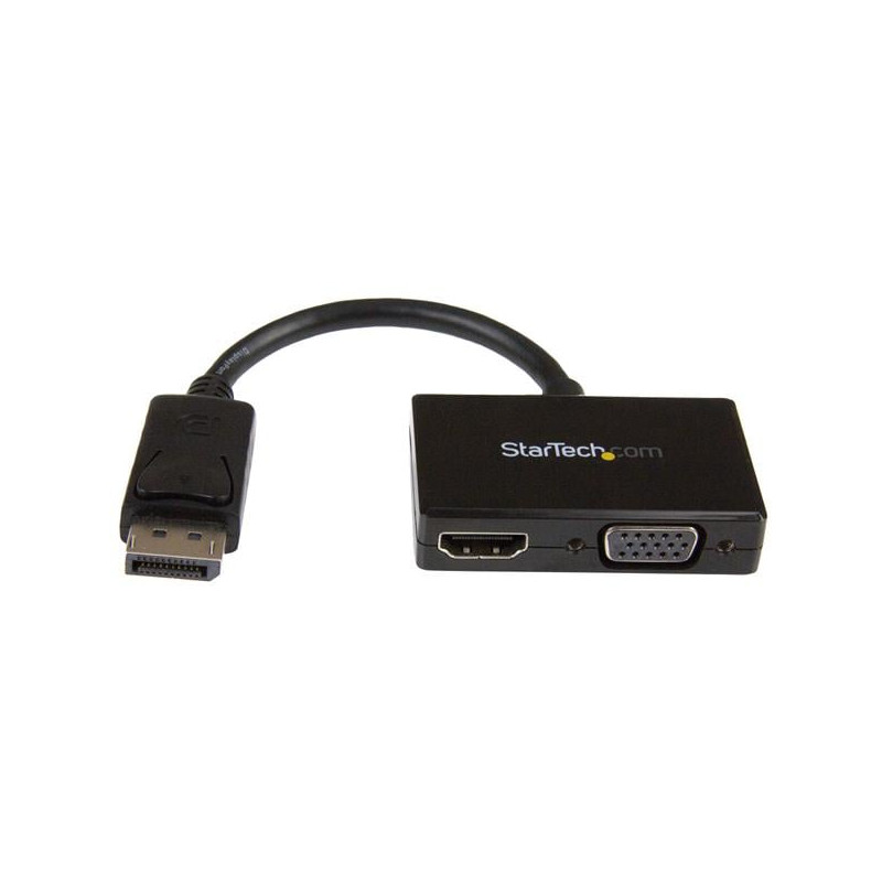 adattatore displayport startech.com a hdmi e vga - audio/video