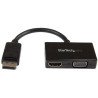 adattatore displayport startech.com a hdmi e vga - audio/video
