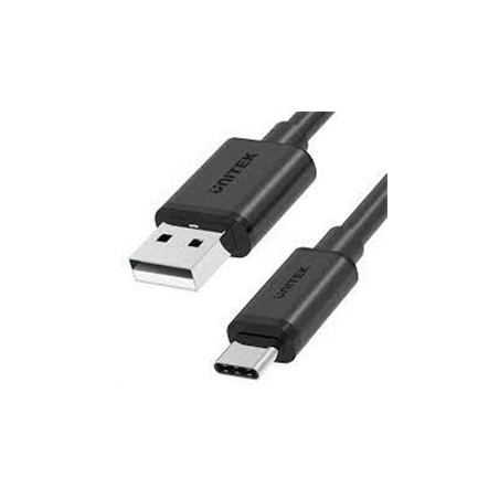 cavo usb unitek usb-a usb-c 50cm [y-c481bk]