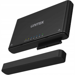 box hard disk unitek 3.2 usb-c nero [s1222a]