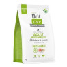 cibo secco brit care sustainable adult medium pollo insetto per cane